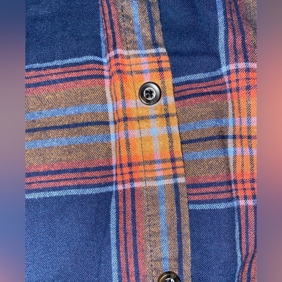 Goodfellow & Co Men’s Plaid Long Sleeve Button Down Size Medium - Picture 8 of 12